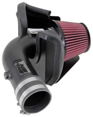 Nissan Sentra Performance Air Intake - K&N Engineering - Typhoon Short Ram - `13-`19